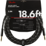 FENDER Cable Deluxe Tweed Noir Jack / Jack 5,5 m