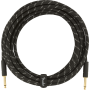 FENDER Cable Deluxe Tweed Noir Jack / Jack 5,5 m