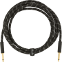 FENDER Cable Deluxe Tweed Noir Jack / Jack 3 m