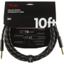 FENDER Cable Deluxe Tweed Noir Jack / Jack 3 m