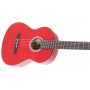 GEWA PURE Guitare Classique 3/4 Rouge Transparent