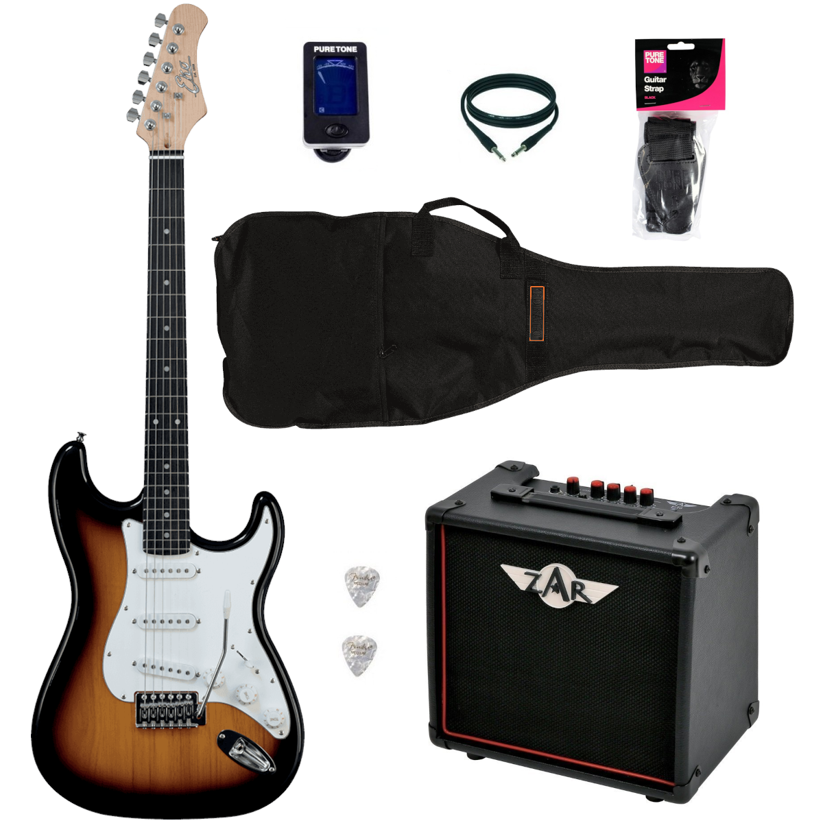 Housse guitare pour guitare électrique étanche et portable