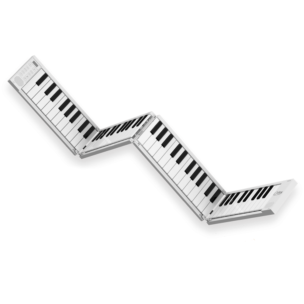CARRY ON Piano Pliable 88 Blanc