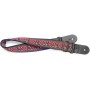 STAGG Sangle Nylon Tissé Jimi Rouge