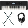 Pack YAMAHA PSR-E383 + Stand + Casque