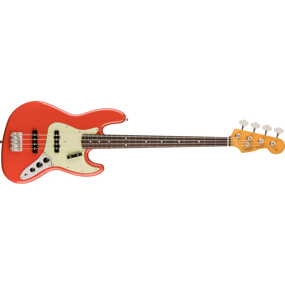 FENDER Vintera II '60S Jazz Bass Fiesta Red Rosewood