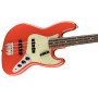 FENDER Vintera II '60S Jazz Bass Fiesta Red Rosewood