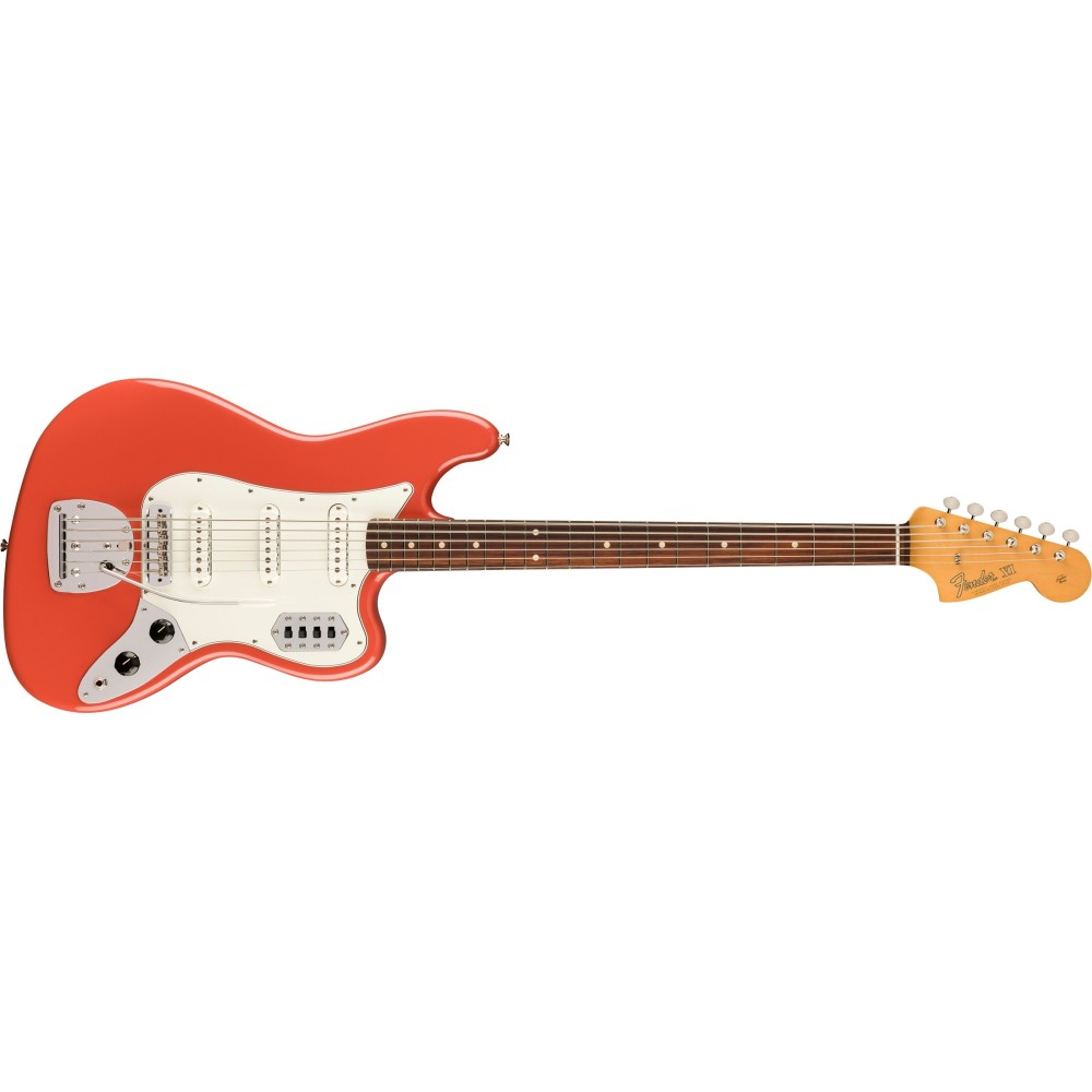 FENDER Vintera II '60S Bass VI Fiesta Red Rosewood