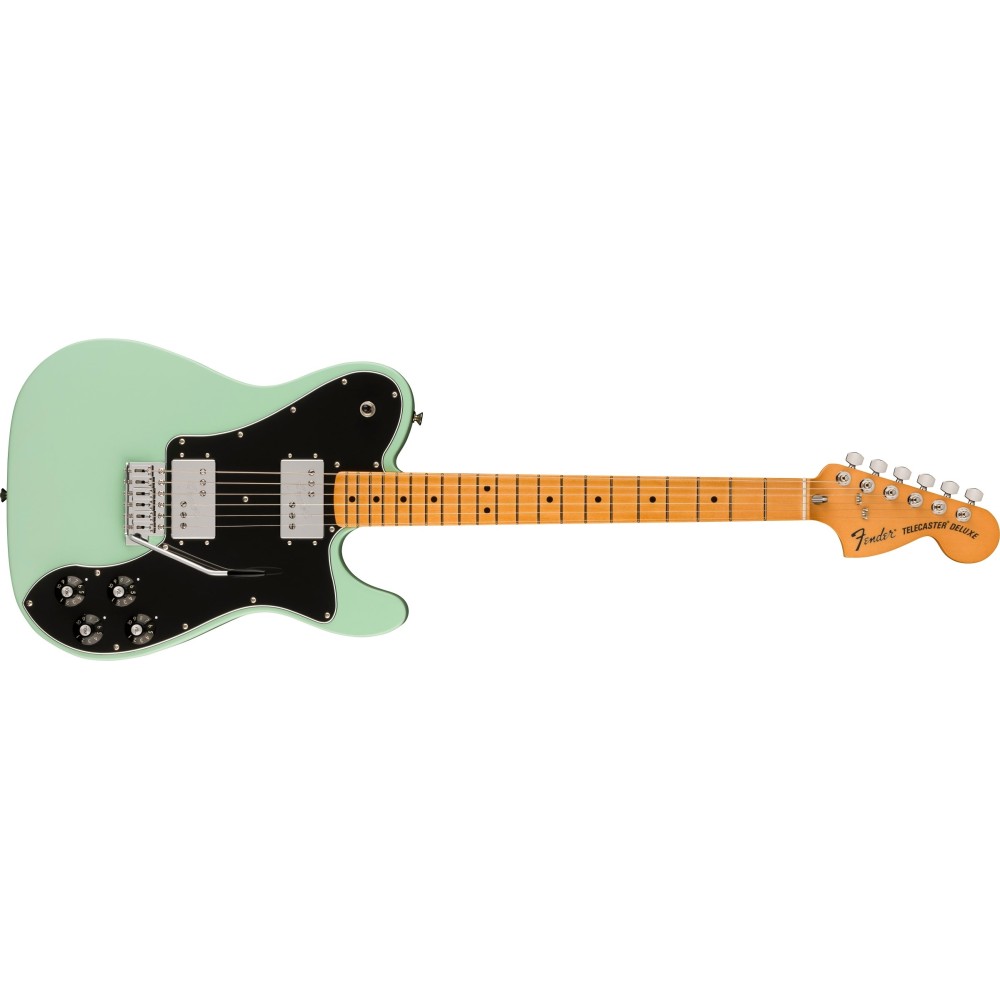 FENDER Vintera II '70S Telecaster Deluxe avec Vibrato Surf Green Maple