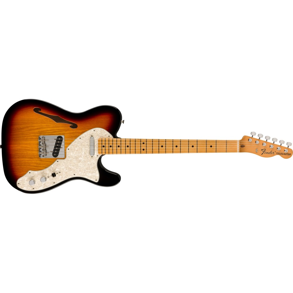 FENDER Vintera II '60S Telecaster Thinline 3-Color Sunburst Maple