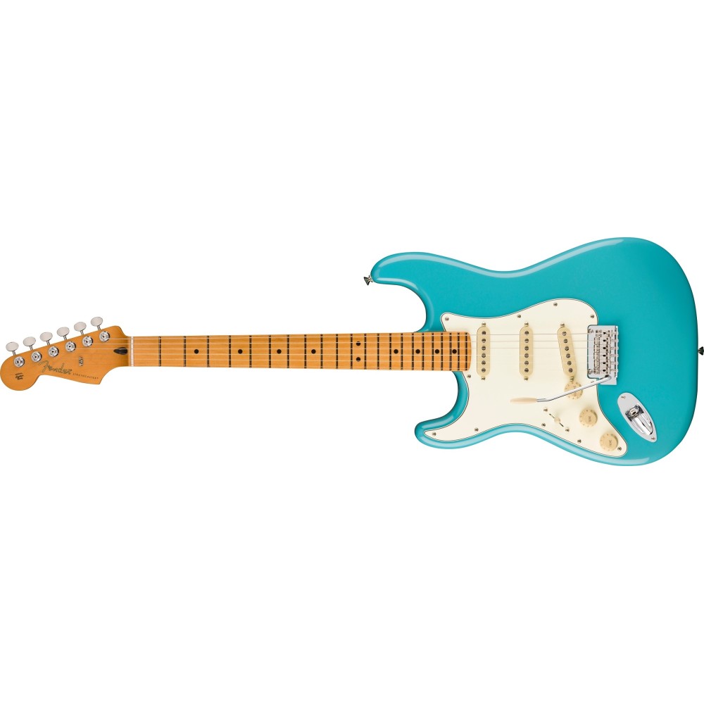 FENDER Player II Stratocaster Aquatone Blue Maple Gaucher