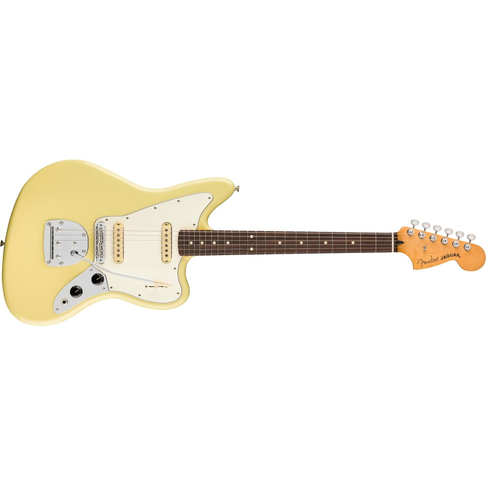 FENDER Player II Jaguar Hialeah Yellow Rosewood