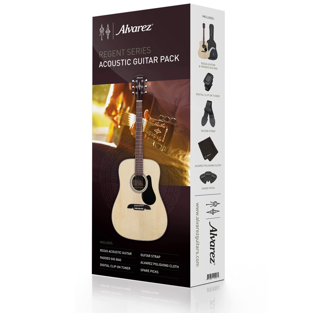 Pack Guitare Acoustique ALVAREZ RD26S Natural