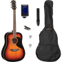 Pack Guitare Acoustique EKO RANGER 6 Brown Sunburst