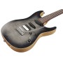 IBANEZ TQM2-CUF Tom Quayle Charcoal Black Burst Flat