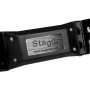 STAGG Tambourin demi-lune 16 cymbalettes Noir