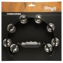 STAGG Tambourin demi-lune 16 cymbalettes Noir