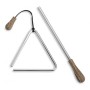 ROHEMA Triangle Acier 10 cm + Baguette