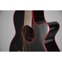 TAKAMINE GF49CE-CB Cosmic Black Sparkle