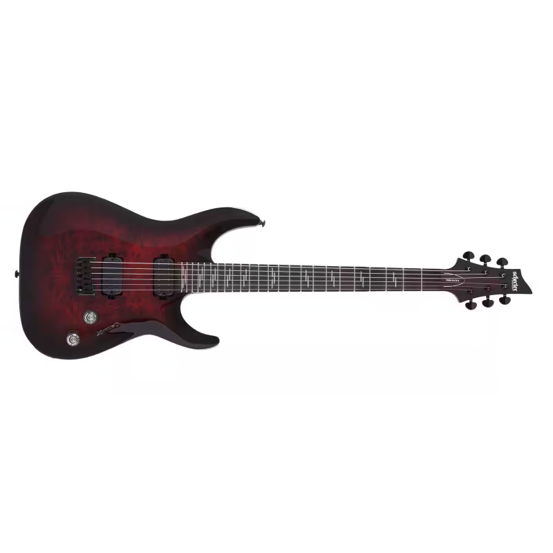 SCHECTER Omen Elite 6 Black Cherry Burst