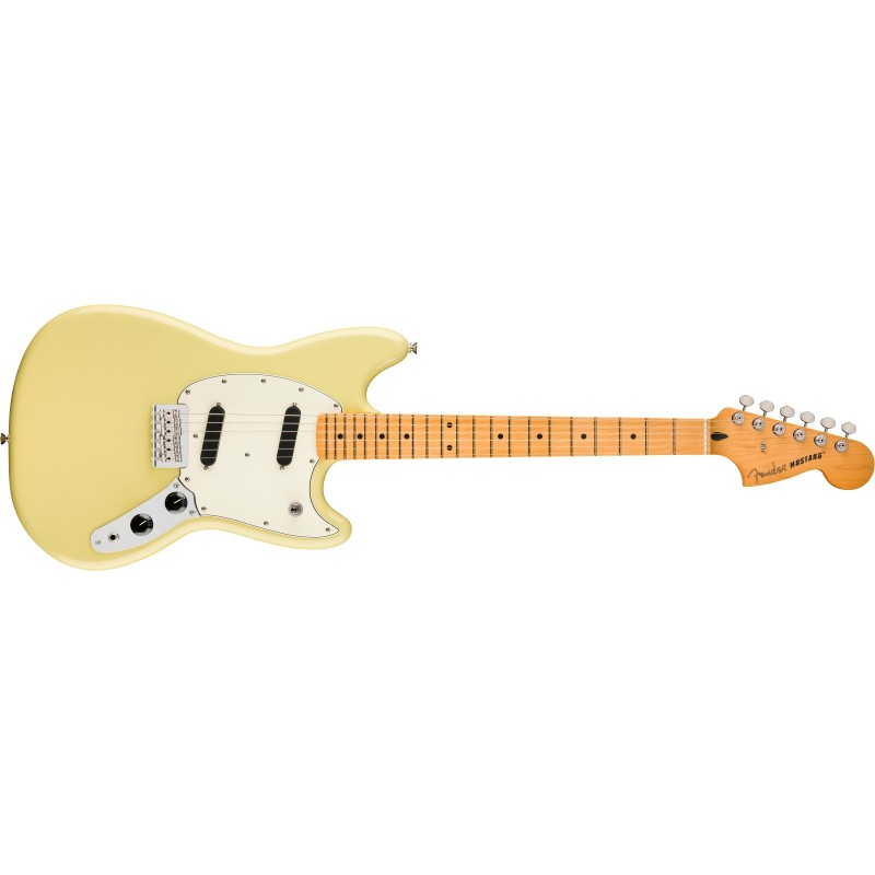 FENDER Player II Mustang Hialeah Yellow Maple