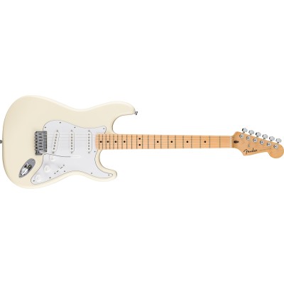 FENDER Standard Stratocaster Olympic White Maple