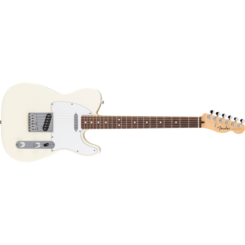 FENDER Standard Telecaster Olympic White Laurel