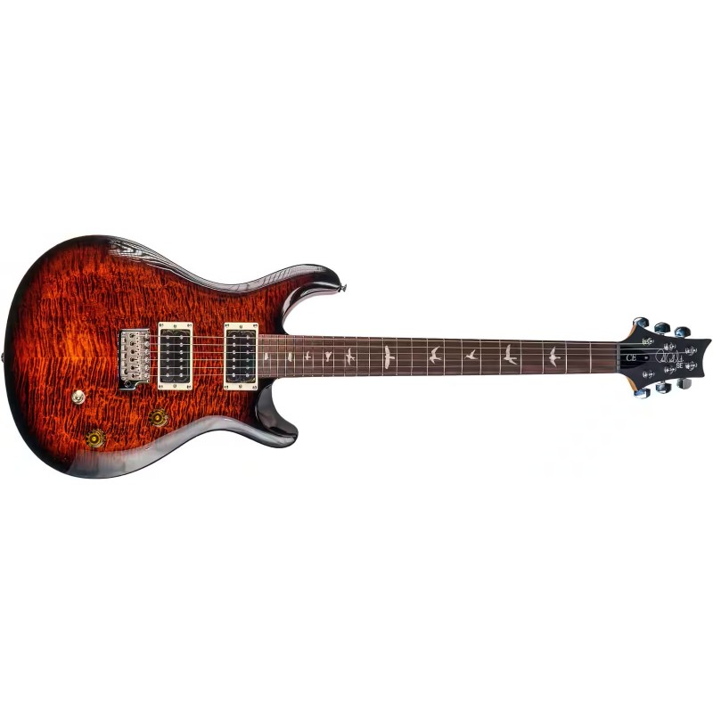 PRS SE CE24 Black Gold Burst Edition Limitée