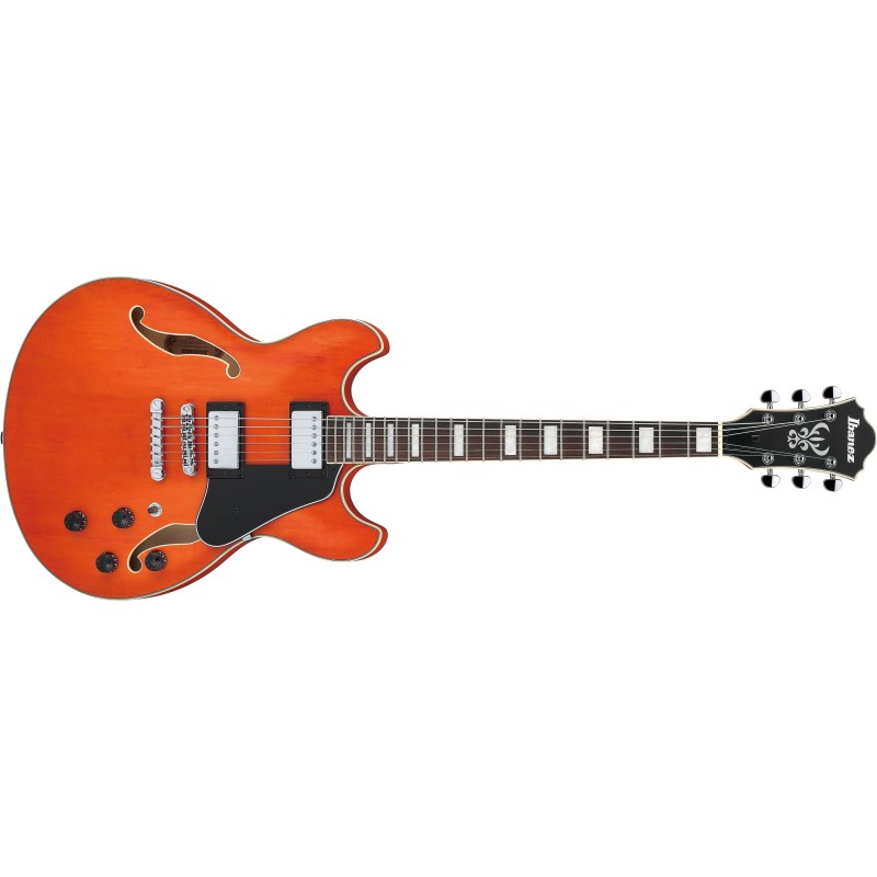 IBANEZ AS73-TTF Artcore Transparent Tangerine Flat