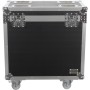 ALGAM LIGHTING Flight case à roulettes pour 2 Lyres MB200