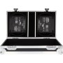 ALGAM LIGHTING Flight case à roulettes pour 2 Lyres MB200