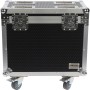 ALGAM LIGHTING Flight case à roulettes pour 2 Lyres MS150