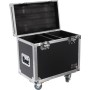 ALGAM LIGHTING Flight case à roulettes pour 2 Lyres MS150