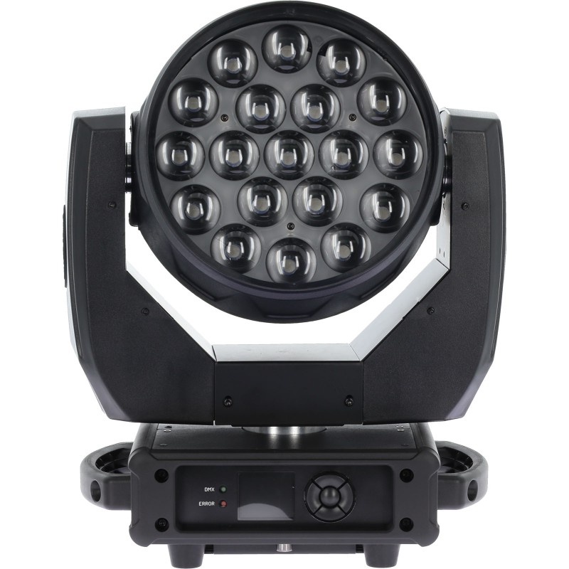 ALGAM LIGHTING MW19X15Z Lyre Wash Zoom 19 x 15W LED RGBW