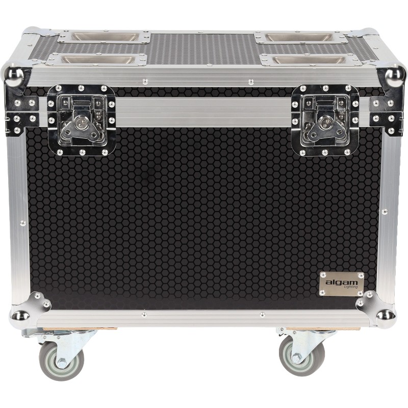ALGAM LIGHTING Flight case à roulettes pour 2 Lyres MW19X15ZX