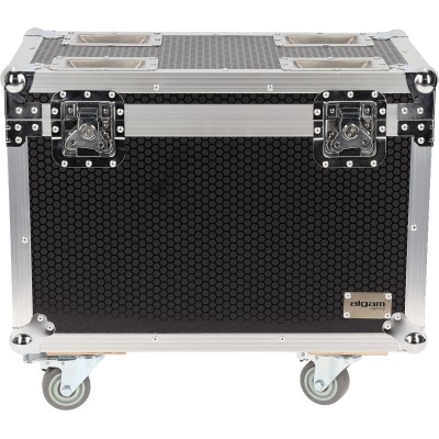ALGAM LIGHTING Flight case à roulettes pour 2 Lyres MW19X15ZX