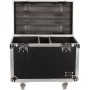 ALGAM LIGHTING Flight case à roulettes pour 2 Lyres MW19X15ZX