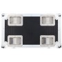 ALGAM LIGHTING Flight case à roulettes pour 2 Lyres MW19X15ZX