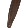 FENDER Sangle Cuir Haut de Gamme Marron Largeur 9 cm