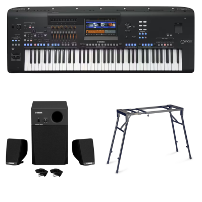 Pack YAMAHA GENOS 2 + Yamaha GNS-MS01 + Support Clavier Table