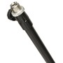 STAGG Pied de Micro + Perche Télescopique Noir
