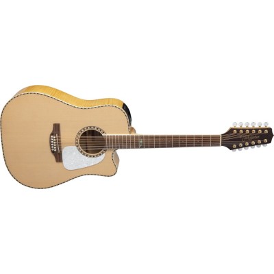 TAKAMINE GD74CE-12 Natural 12 Cordes
