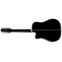 TAKAMINE EF381DX Black 12 Cordes