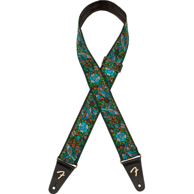 FENDER Sangle Mosaic Jacquard Green