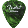 FENDER 12 Médiators Antidérapants Celluloid Medium Mixte