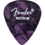 FENDER 12 Médiators Antidérapants Celluloid Medium Mixte
