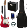 Pack Guitare Electrique EKO ST300 Fiesta Red