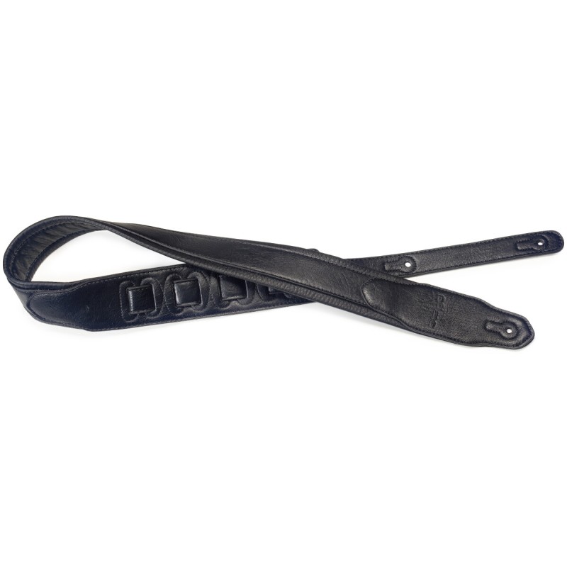 STAGG Sangle Similicuir Rembourrée Noir