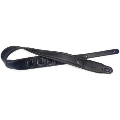 STAGG Sangle Similicuir Rembourrée Noir