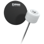EVANS Patch Grosse Caisse Simple Pédale Nylon Noir